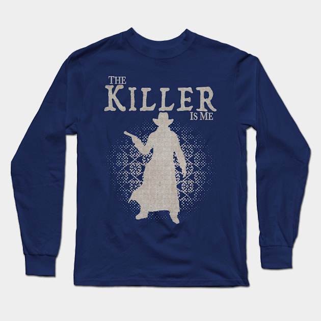 The Killer is Me - "The Killer" Koulas (Dirty White) Long Sleeve T-Shirt by Lights In The Sky Productions